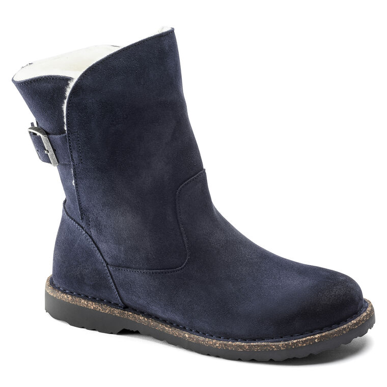 Uppsala Shearling Suede Leather