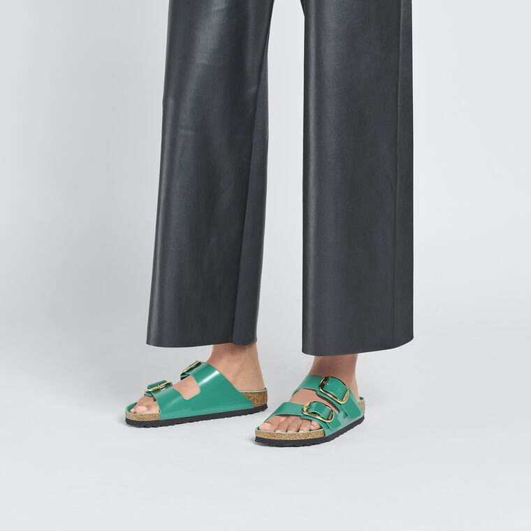 Arizona Big Buckle Natural Leather Patent