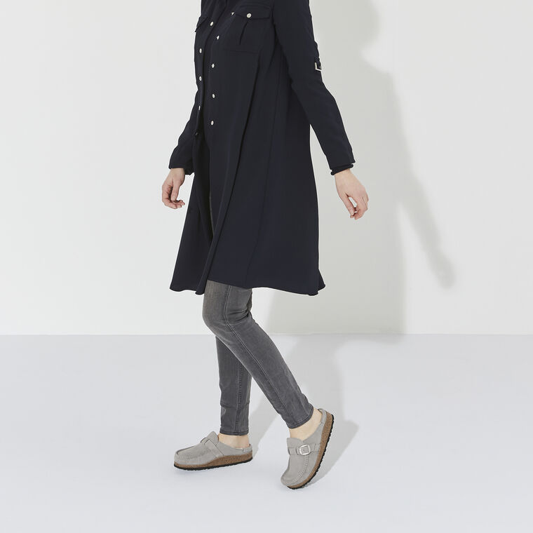 Buckley Shearling Suede Leather