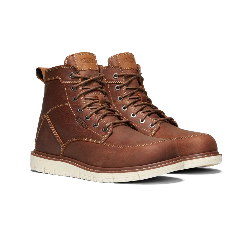Men's San Jose 6 Boot (Soft Toe) | Gingerbread/Off White