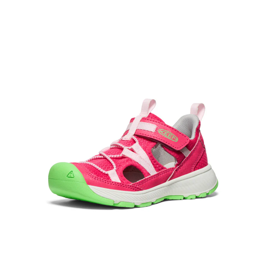 Little Kids' Motozoa Sandal | Raspberry/Giggle Pink