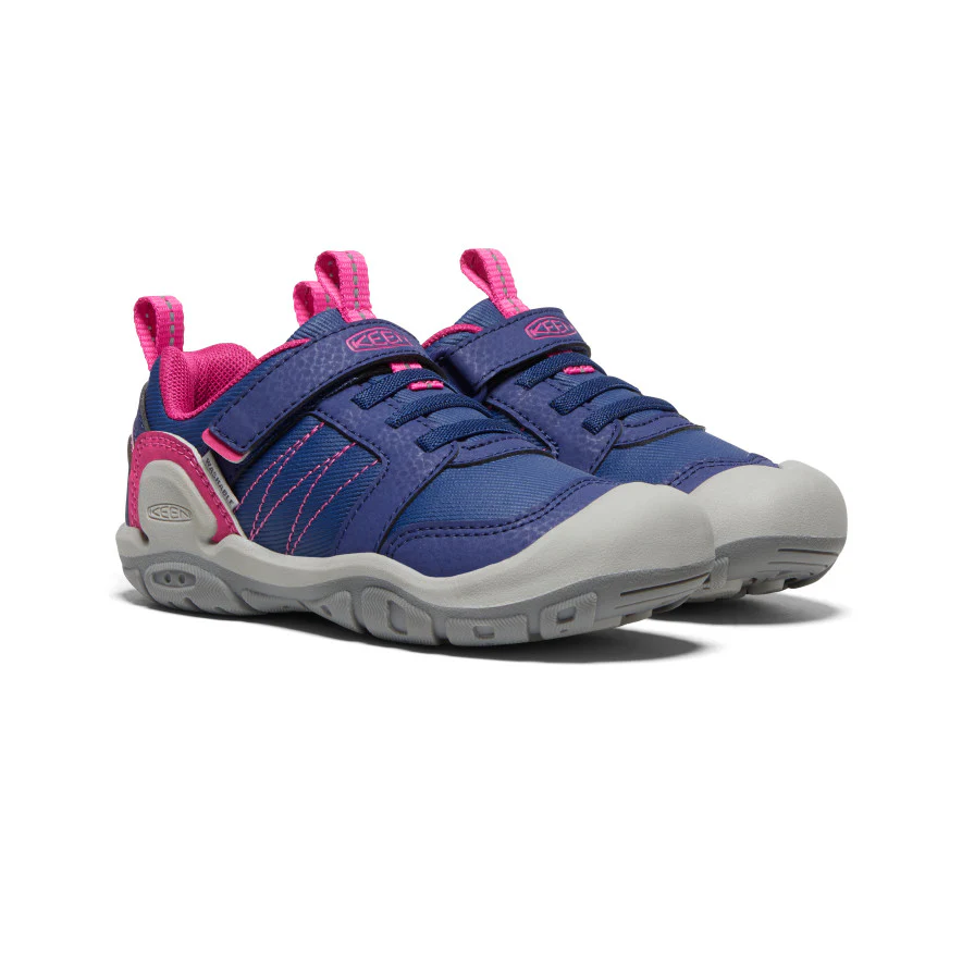Little Kids' Knotch Peak Sneaker | Blue Depths/Pink Peacock