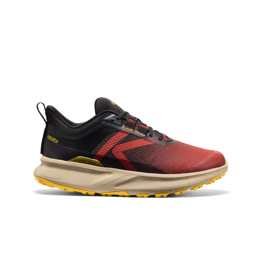 Men's 450 Dirt Waterproof Hiking Shoe | Red Ochre/Black