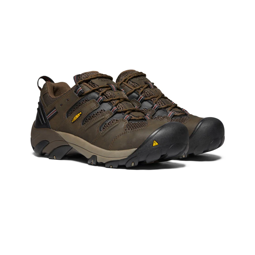 Men's Lansing Low (Steel Toe) | Cascade Brown/Fired Brick