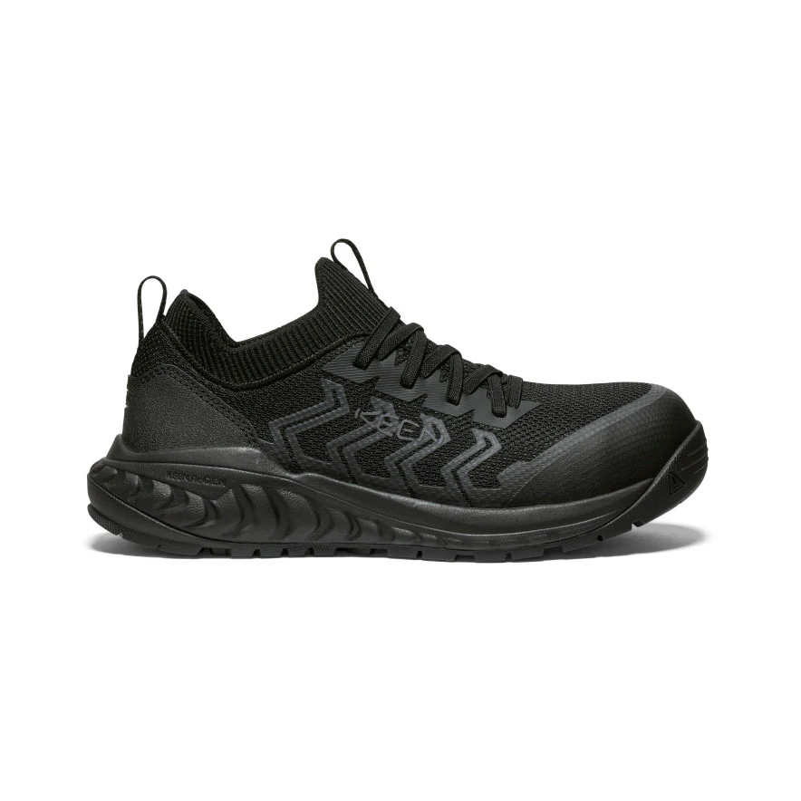 Women's Arvada Shift Work Sneaker (Carbon Toe) | Black/Magnet