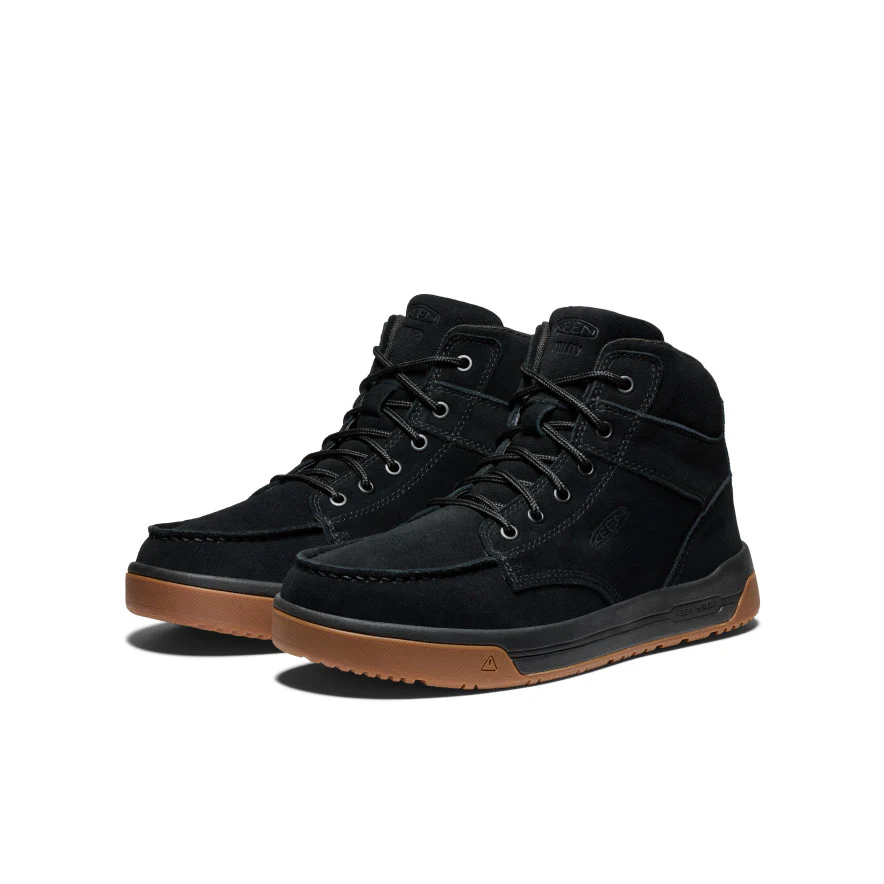 Men's Gibson Boot (Soft Toe) | Black/Gum