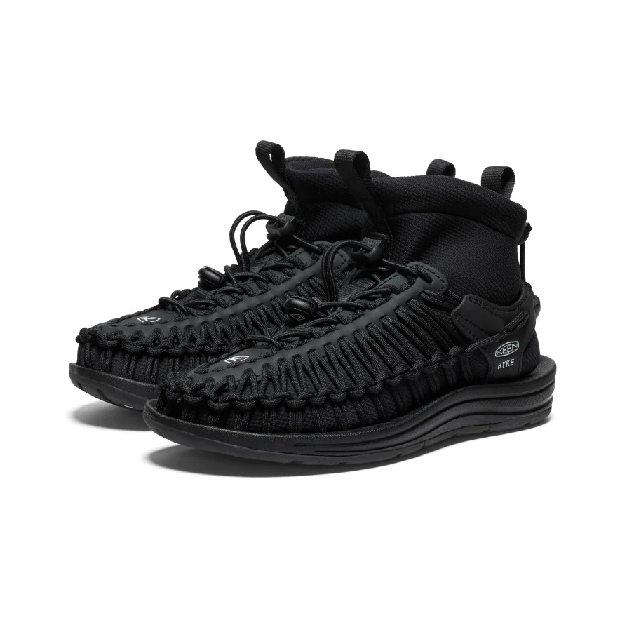 Women's UNEEK High Top x HYKE | HYKE Black