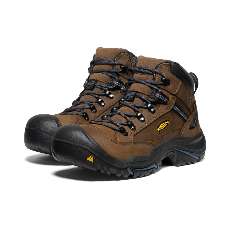 Men's Braddock AL Waterproof Mid (Steel Toe) | Bison/Ensign Blue