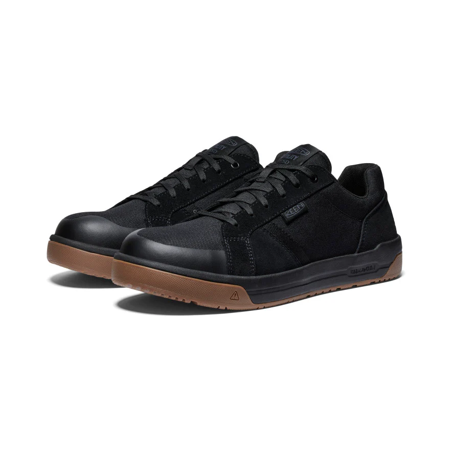 Men's Kenton ESD Work Shoe (Carbon Toe) | Black/Gum