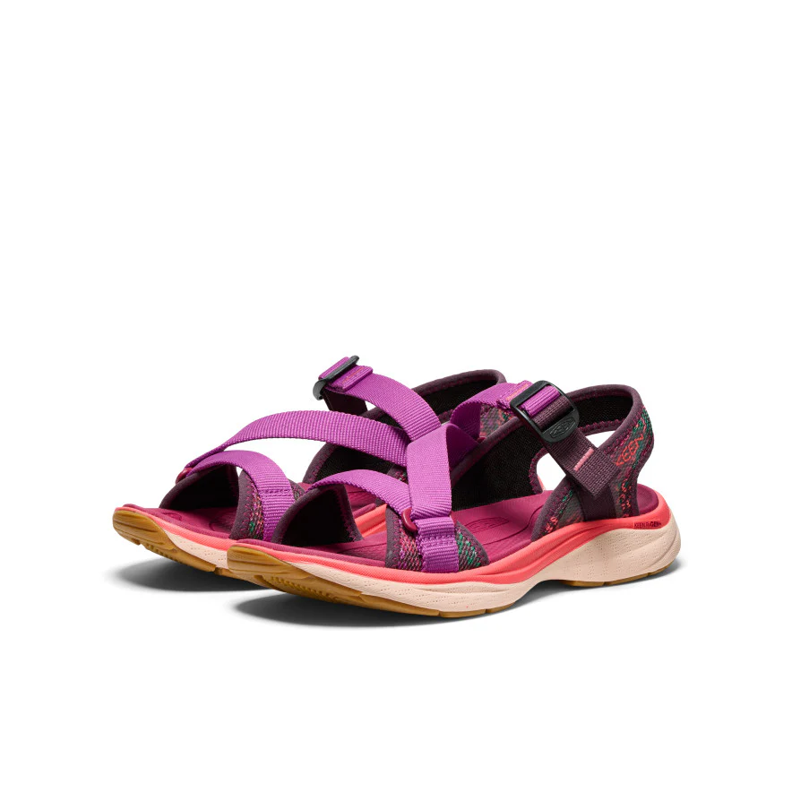 Women's Leiki Open-Toe Sandal | Plum Perfect/Dubarry