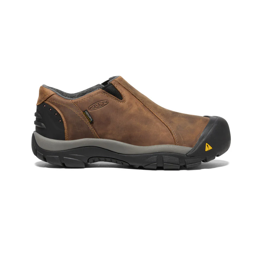 Men's Brixen Waterproof Low | Slate Black/Madder Brown