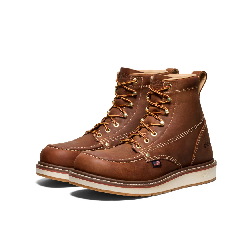 Men's Liberty 6 Boot (Soft Toe) | Leather Brown/Birch