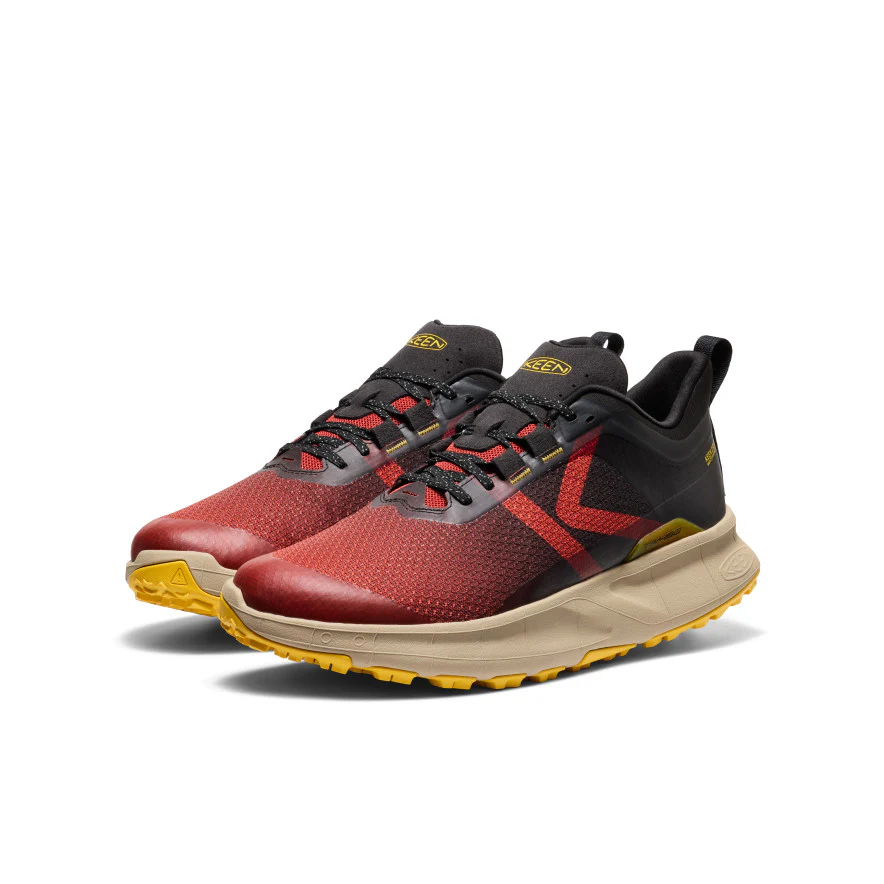 Men's 450 Dirt Waterproof Hiking Shoe | Red Ochre/Black