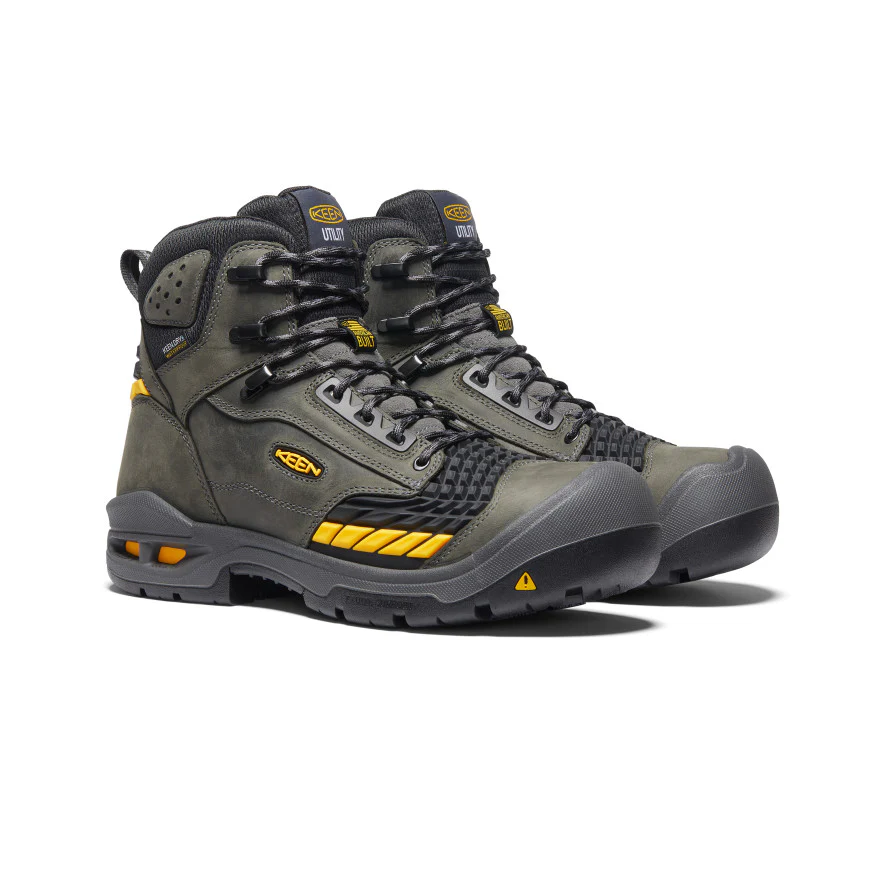 Men's Troy 6 Waterproof Boot (Carbon Toe) | Magnet/Black