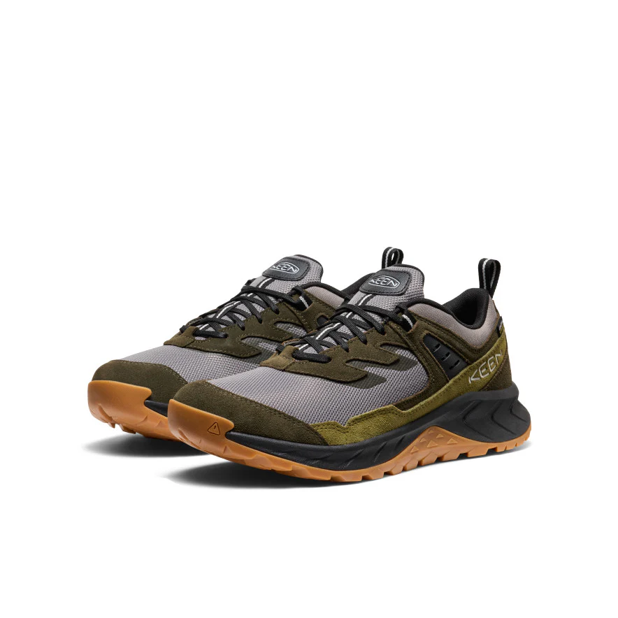 Men's Hightrail Waterproof Hiking Shoe | Steel Grey/Forest Night