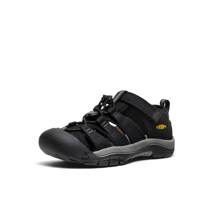 Big Kids' Newport H2 | Black/KEEN Yellow