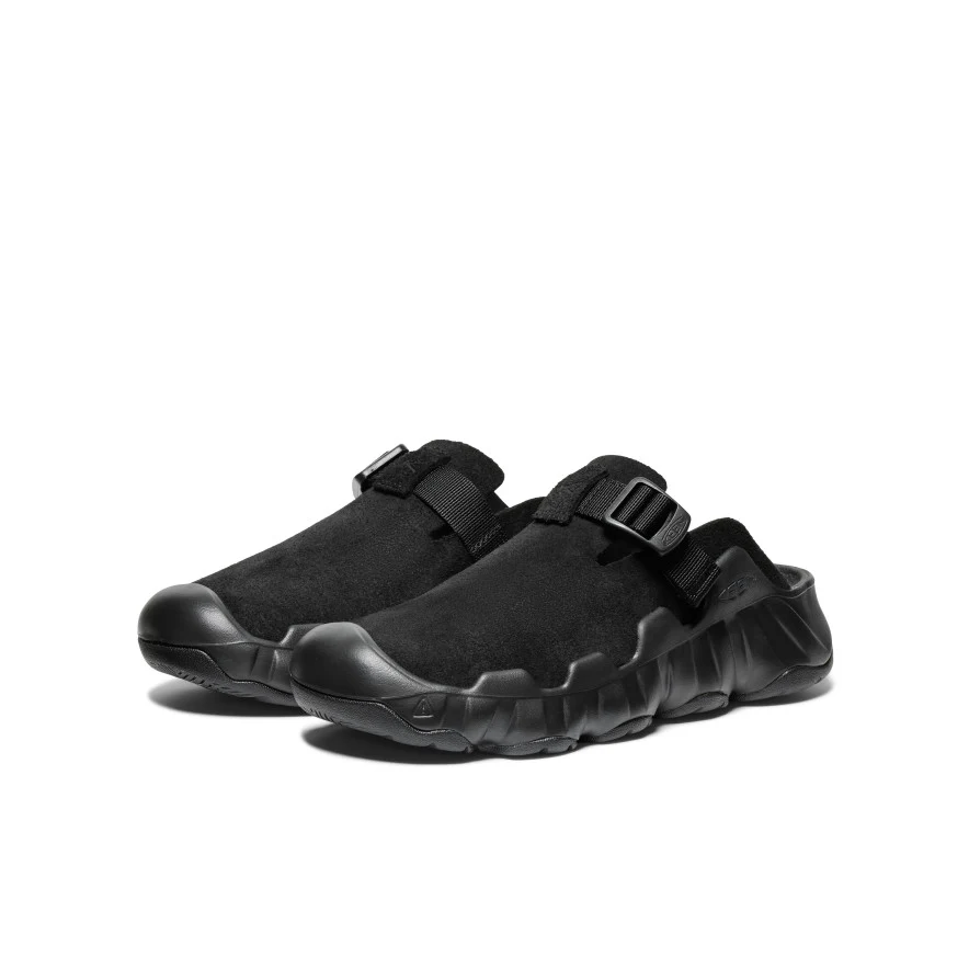 Women's Hyperport Leather Clog | Black/Black