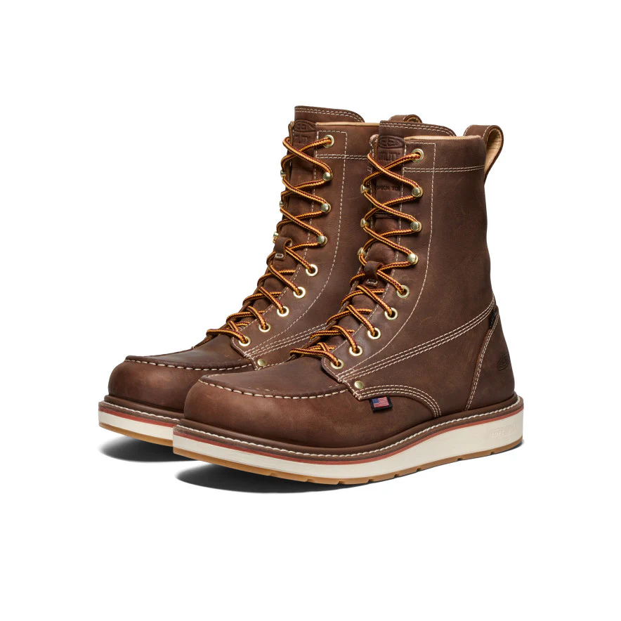 Men's Liberty 8 Waterproof Boot (Carbon Toe) | Chestnut/Gum