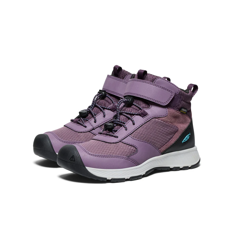 Big Kids' Skua Waterproof Boot | Black Plum/Plum Perfect