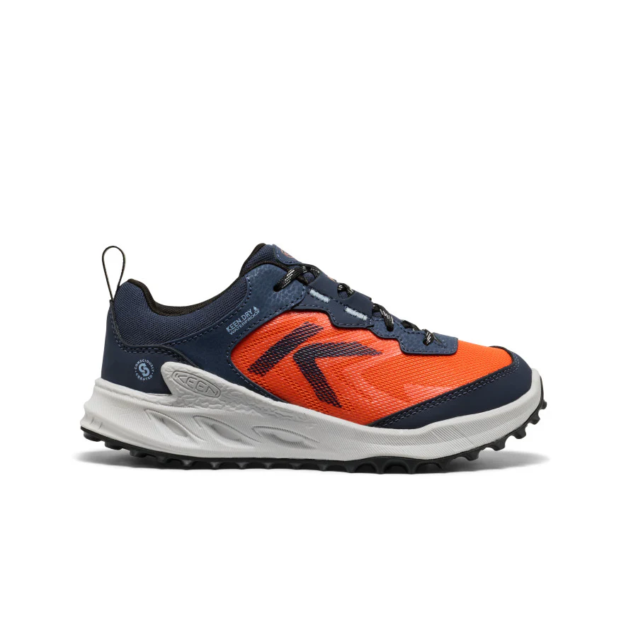 Big Kids' Zionic Waterproof Shoe | Naval Academy/Scarlet Ibis