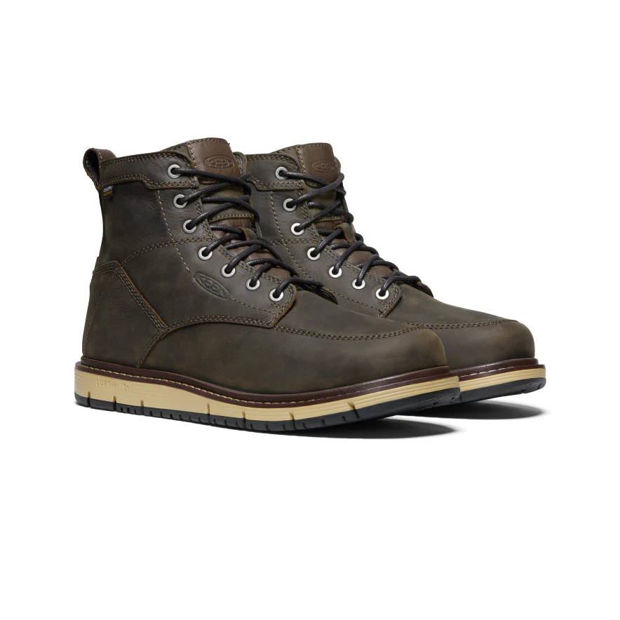 Men's San Jose 6 Waterproof Boot (Soft Toe) | Cascade Brown