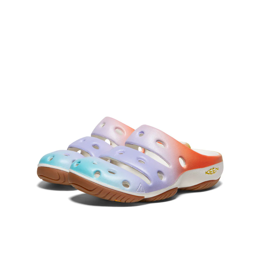 Women's Yogui Arts Clog x Beci Orpin | Multi/Clearly Aqua