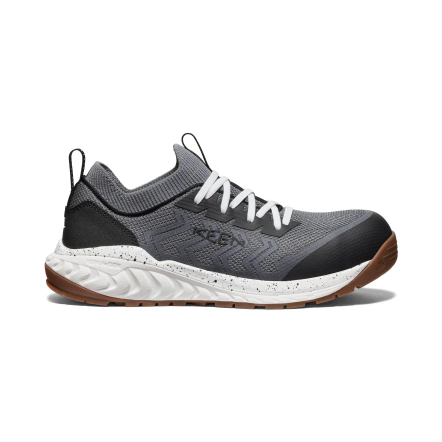 Men's Arvada Shift Work Sneaker (Carbon Toe) | Steel Grey/Gum