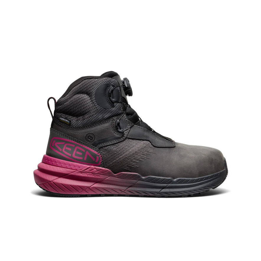 Women's Snapline RF Waterproof Boot (Carbon Toe) | Magnet/Black