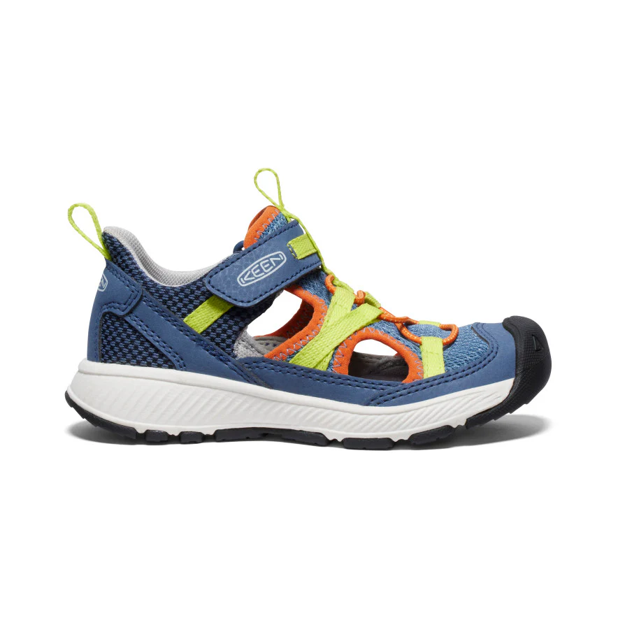 Little Kids' Motozoa Sandal | Vintage Indigo/Scarlet Ibis