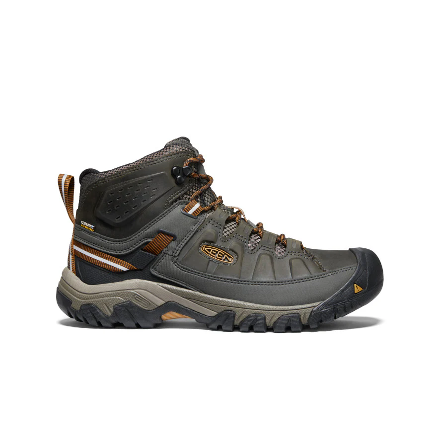 Men's Targhee III Waterproof Mid | Black Olive/Golden Brown