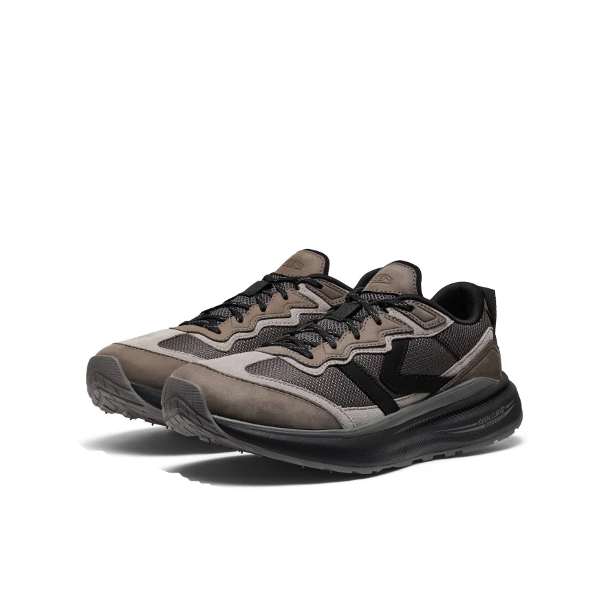 Men's WK500 Leather Walking Shoe | Steel Grey/Black