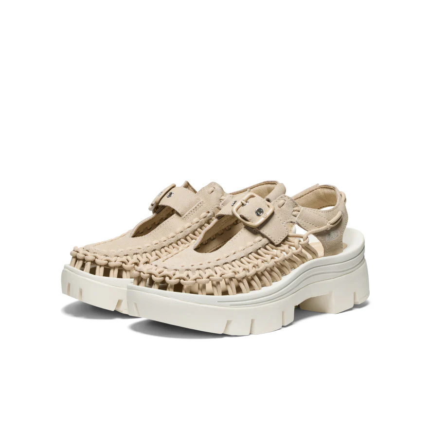 All Gender UNEEK PLT Mary Jane Sneaker | Safari/Star White