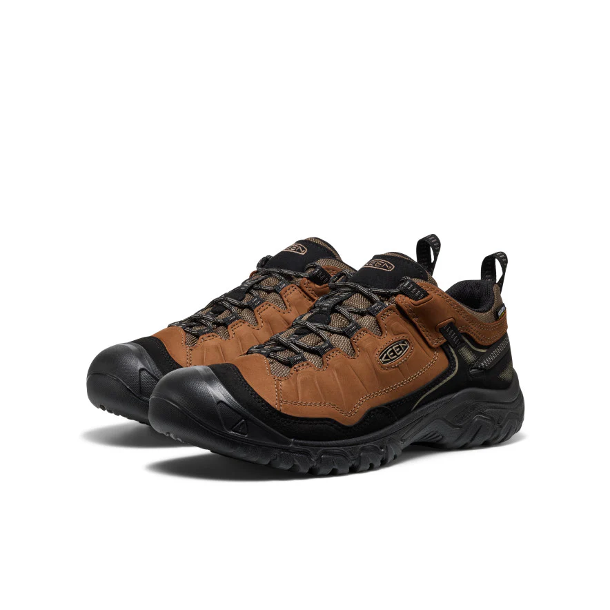 Men's Targhee IV Waterproof Hiking Shoe | Bison/Black