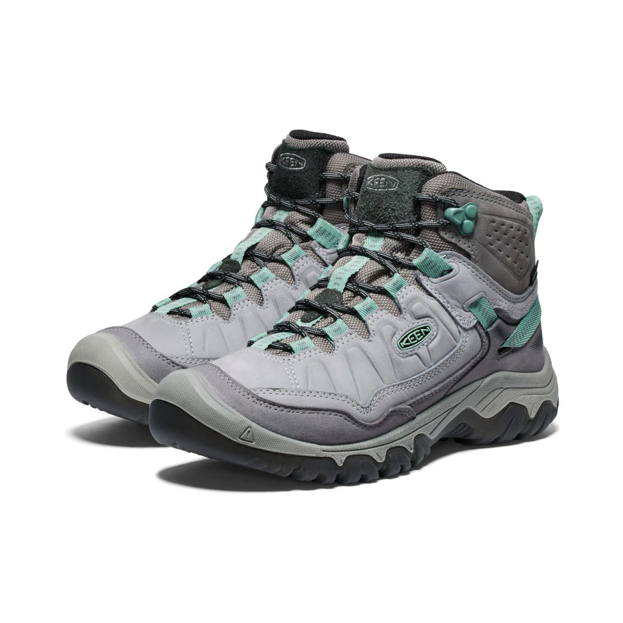 Women's Targhee IV Waterproof Hiking Boot | Alloy/Granite Green