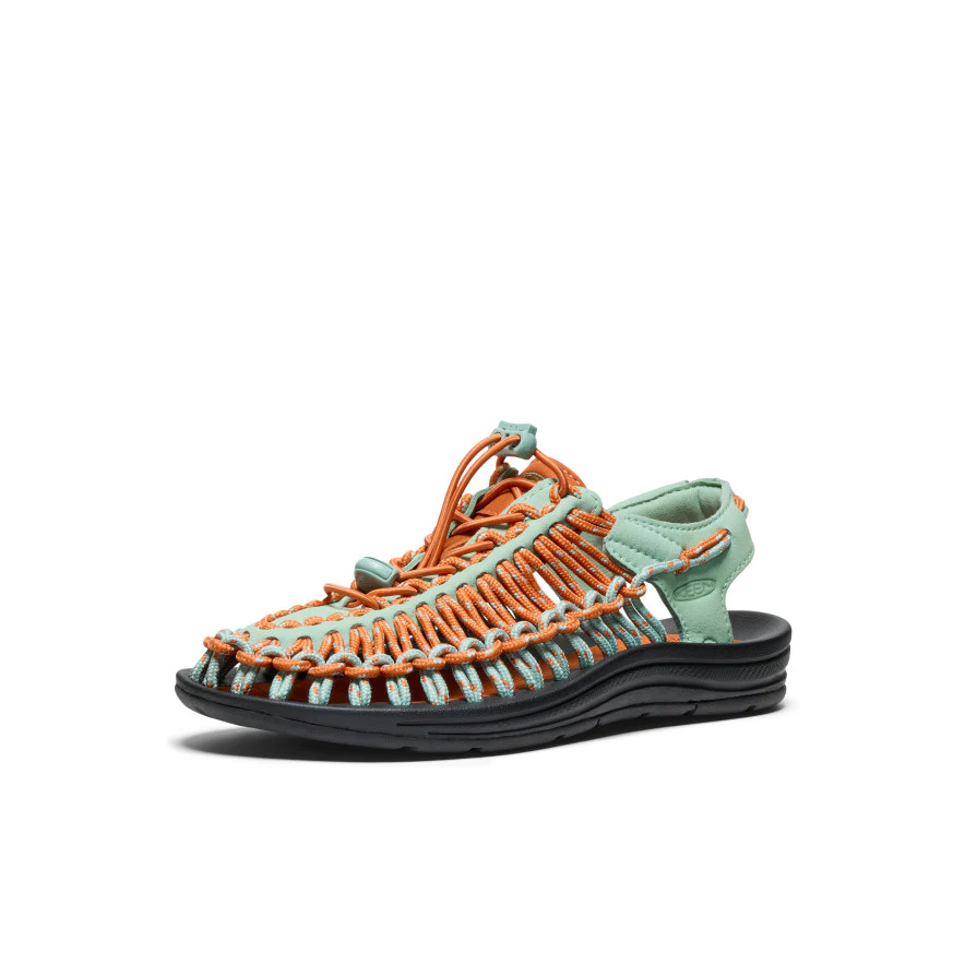 Women's UNEEK Sneaker | Granite Green/Gold Flame