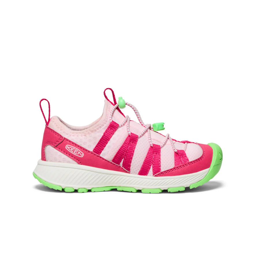 Little Kids' Motozoa Sneaker | Raspberry/Summer Green