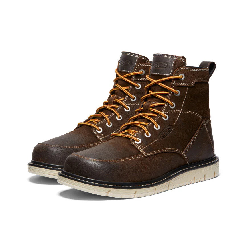 Men's San Jose 6 Boot (Soft Toe) | Coffee Bean/Star White