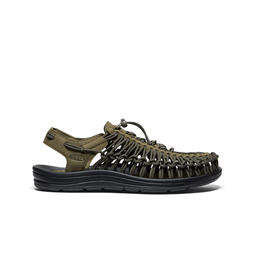 Men's UNEEK Sneaker | Dark Olive/Black