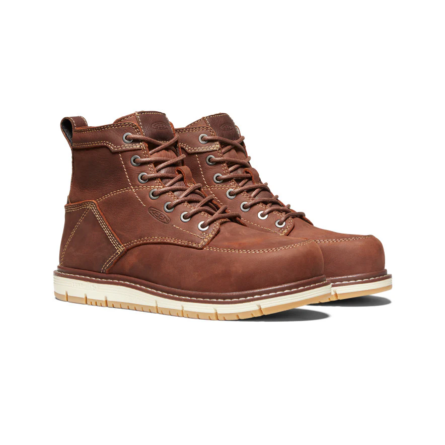 Women's San Jose 6 Boot (Aluminum Toe) | Gingerbread/Gum