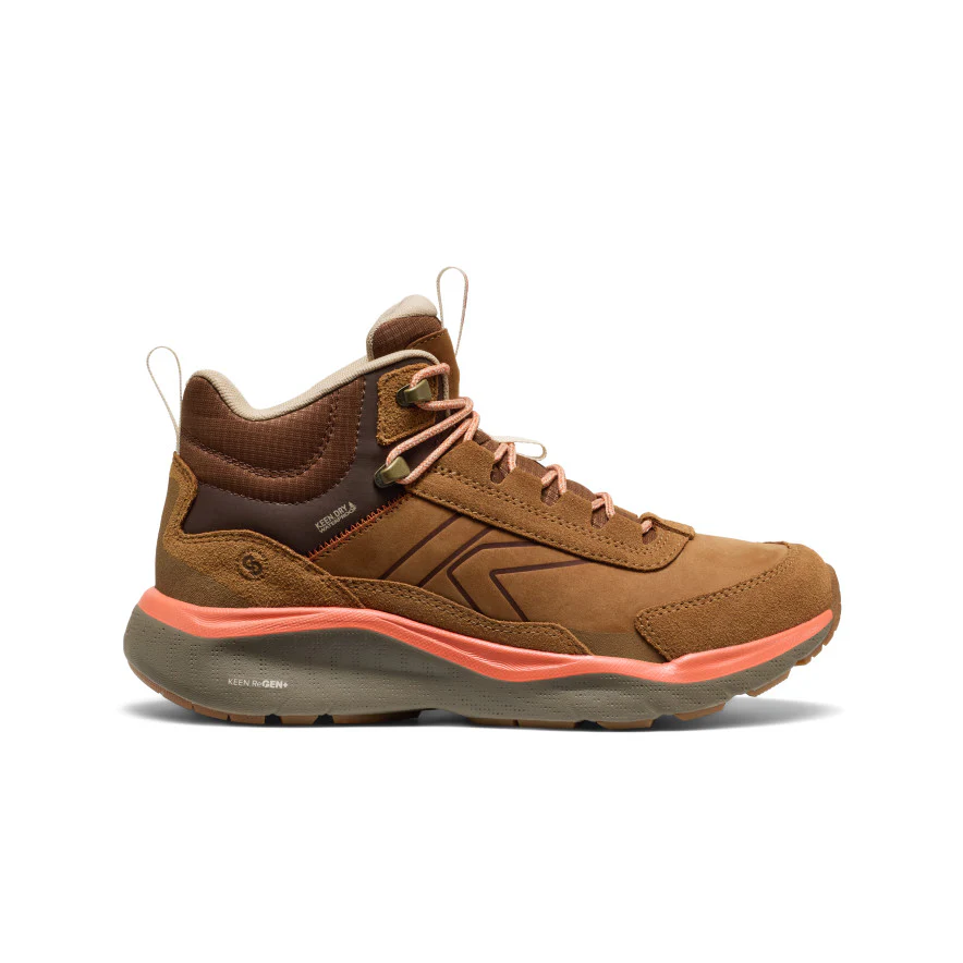 Women's Leiki Waterproof Leather Hiking Boot | Chipmunk/Bison