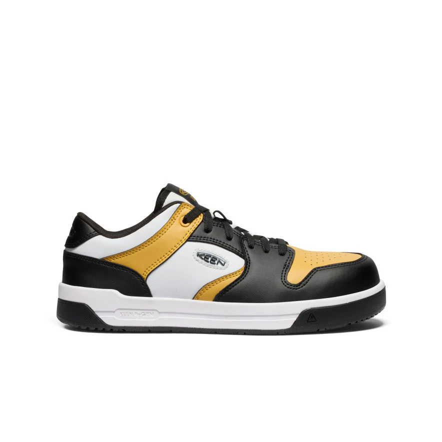 Men's Overton Work Shoe (Carbon Toe) | Golden Spice/Black
