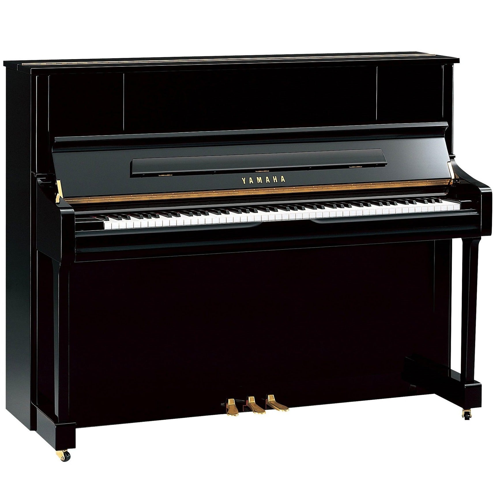 Yamaha JU109 Student Upright Piano, Polished Ebony