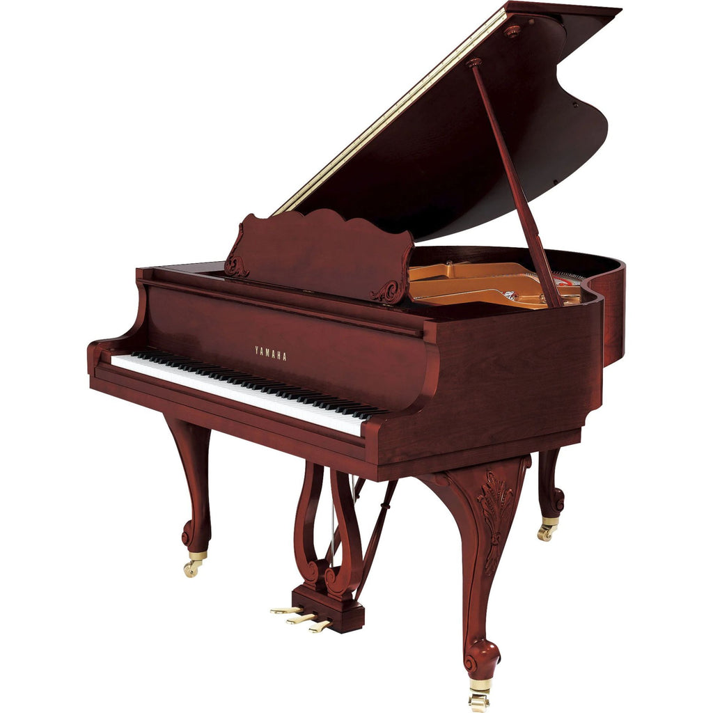 Yamaha GC2 Grand Piano, Polished Ebony