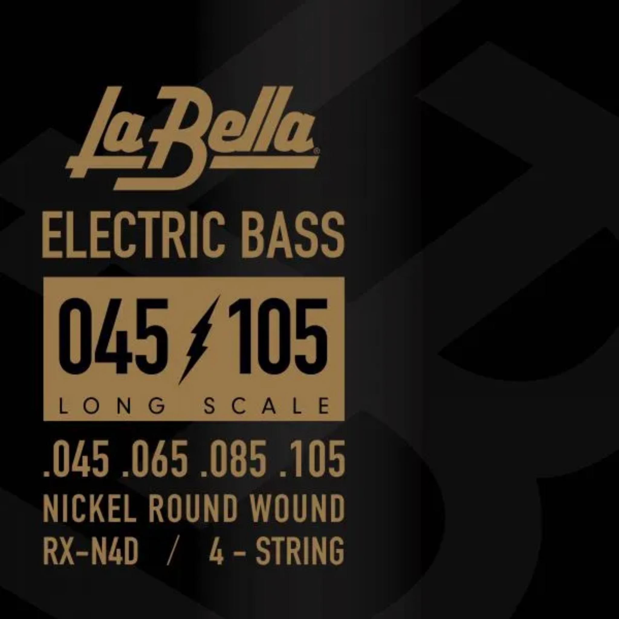 La Bella Low Tension Flats Electric Bass Strings, 42-100