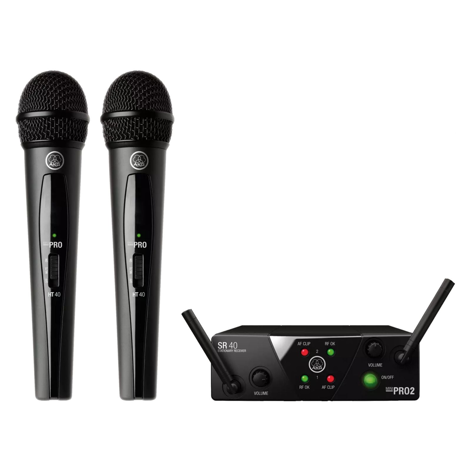 AKG Vocal Wireless System - WMS40 Mini Vocal Set