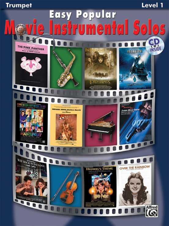 Easy Popular Movie Inst Solos - Trumpet