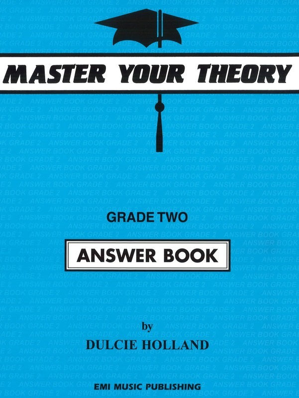 Master Your Theory Grade Three Answer Book