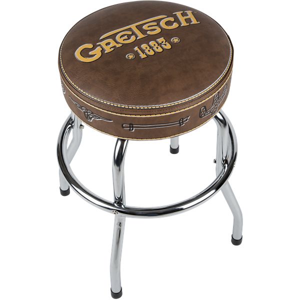 Gretsch "Power & Fidelity" Logo Barstool - 24" | Melbourne