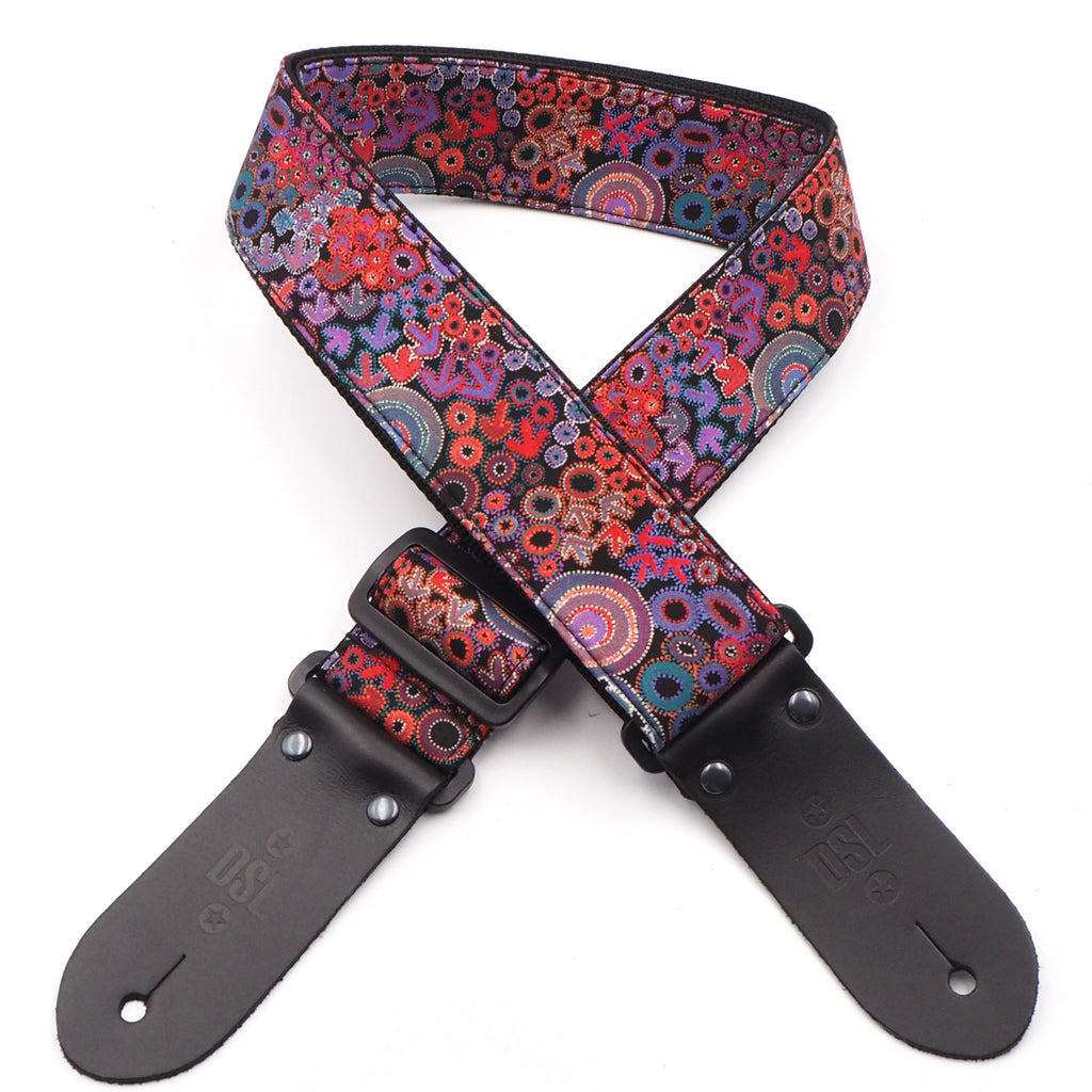 DSL 2" Guitar Strap Indigenous, The Beach