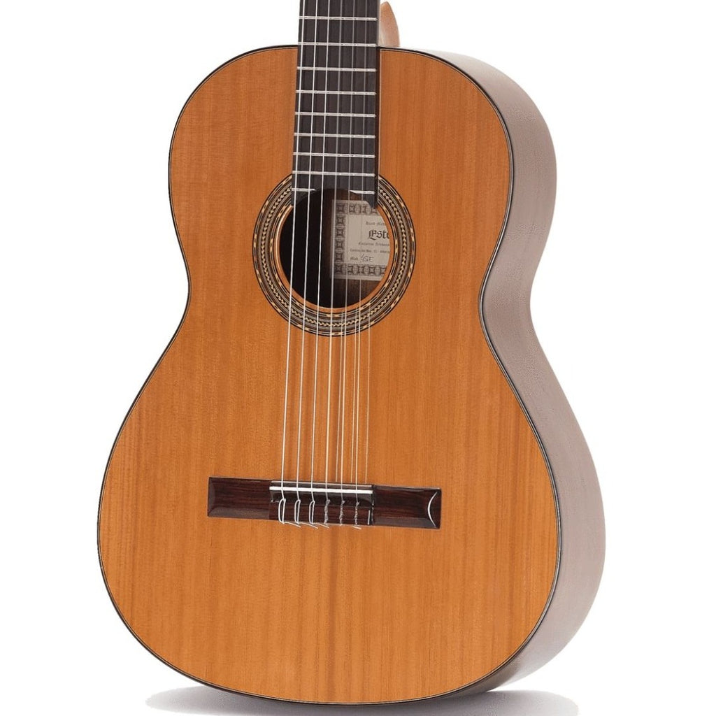 Esteve 4ST Left-Handed Nylon String Guitar, Solid Spruce Top